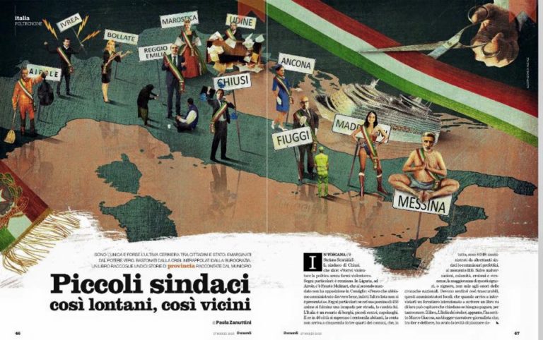 Maddaloni: il sindaco De Lucia diventa Wonder Woman sul Venerdì di Repubblica