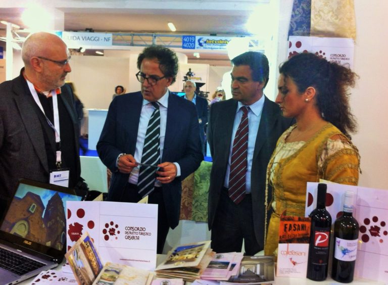 Alla BMT di Napoli, gli operatori del “Distretto turistico di Caserta” incontrano Sommese