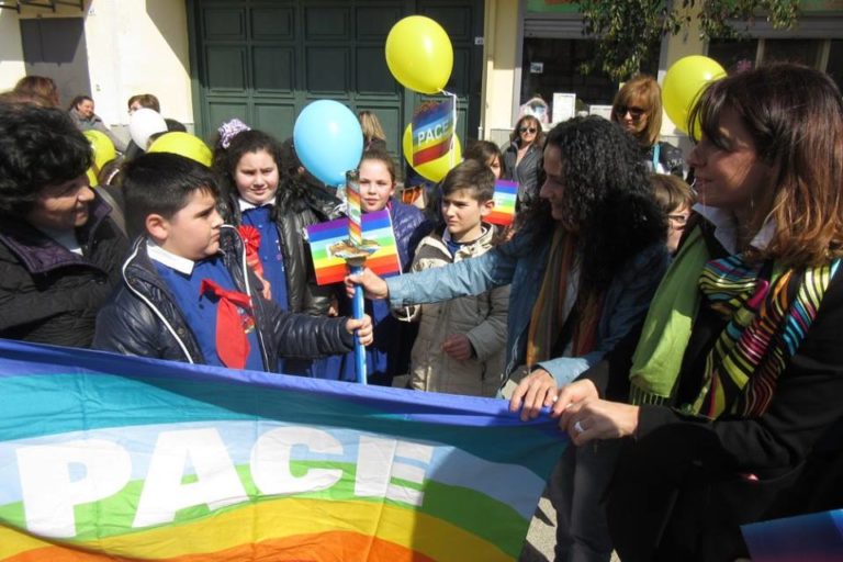 La Fiaccola della pace arriva a Grazzanise
