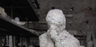 Scavi Pompei: parte il restyling dei calchi delle vittime dell’eruzione