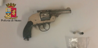 Castel Volturno: revolver e munizioni in casa, arrestato 79enne