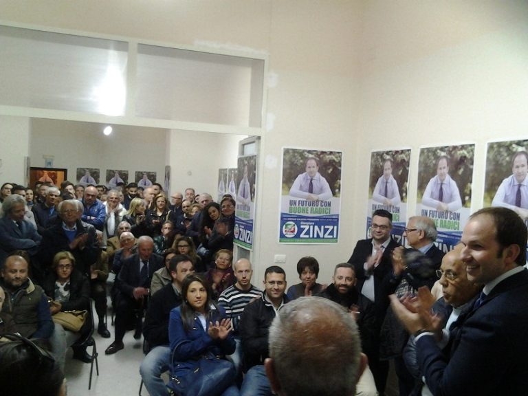 Maddaloni, Zinzi inaugura comitato elettorale e promette impegno per Villaggio dei Ragazzi