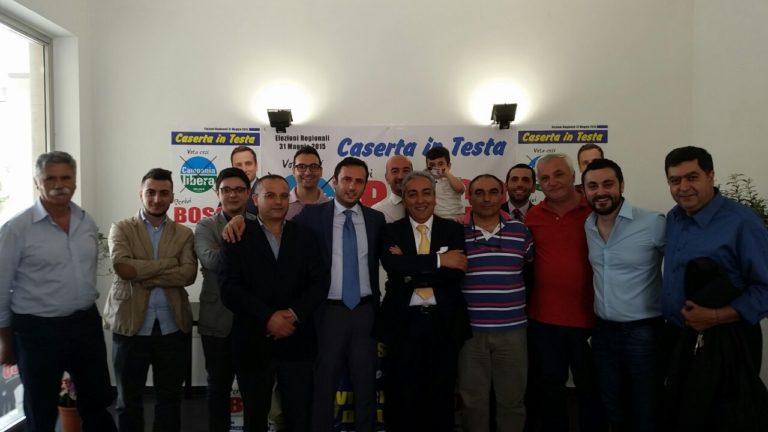 Regionali Campana, San Prisco accoglie Luigi Bosco: “Qui come a casa”