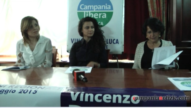 Regionali Campania, presentata la lista di Campania Libera a Caserta GUARDA I VIDEO
