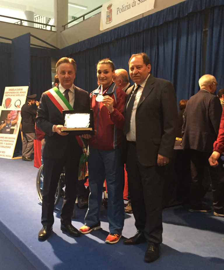Piedimonte Matese partecipa a Marcianise alla festa per la campionessa della boxe  Angela Carini