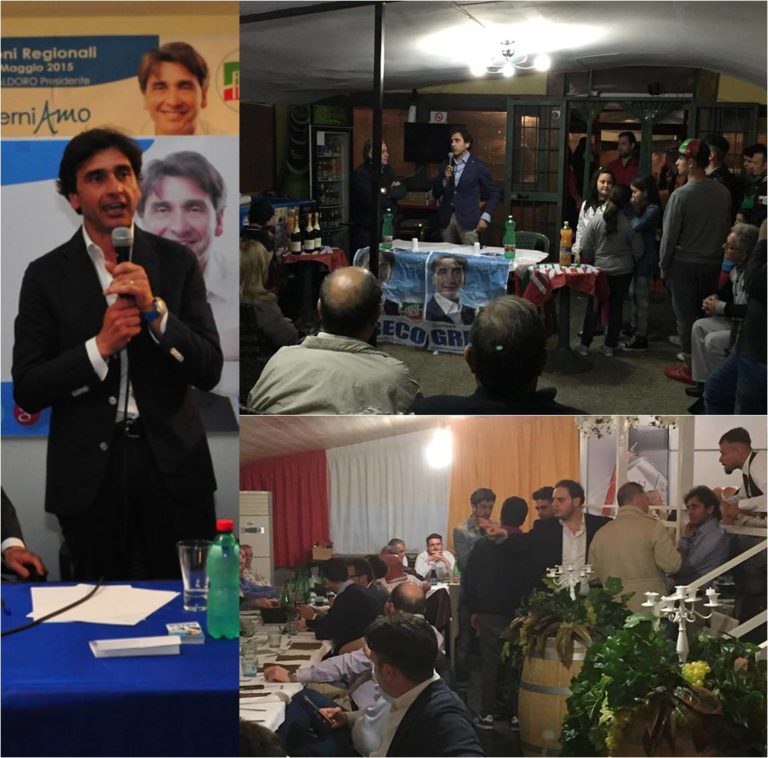Regionali Campania, Giuseppe Greco a Macerata e Lusciano: Caserta sarà protagonista in Regione