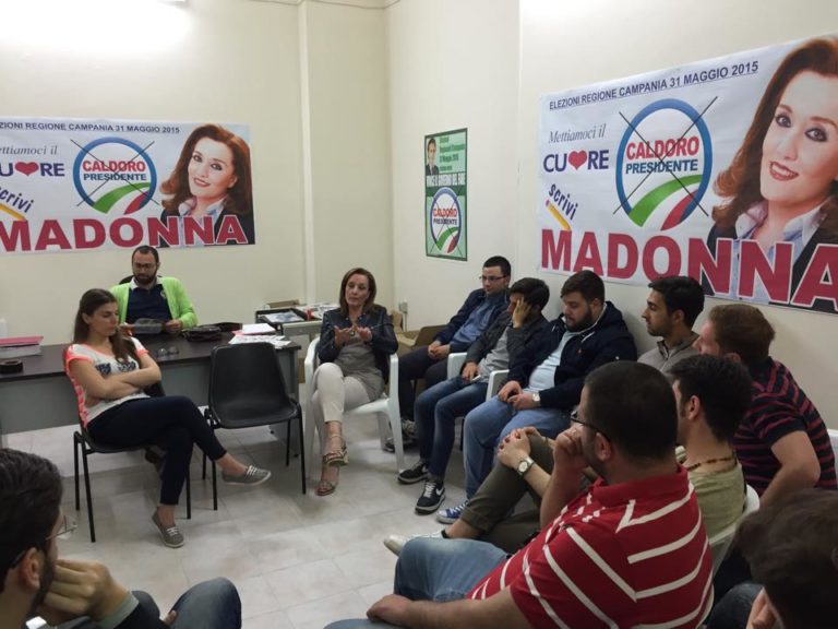Regionali Campania, Madonna incontra i giovani di Casal di Principe: non fatevi strumentalizzare