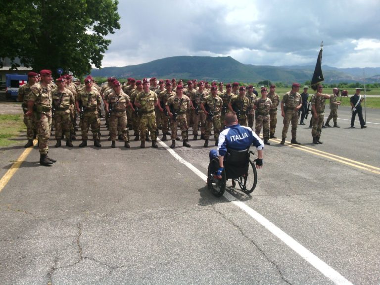 La Squadra paralimpica capitanata da Paglia sfilerà per la Festa della Repubblica.