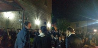 Regionali Campania, pienone per Gianpiero Zinzi a Maddaloni