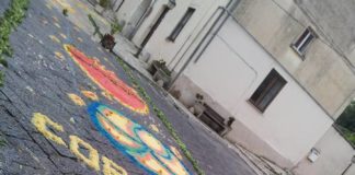 Caiazzo: infiorata per il Corpus Domini 2015