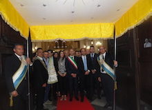 Santa Maria a Vico: amministrazione alla celebrazione del Corpus Domini