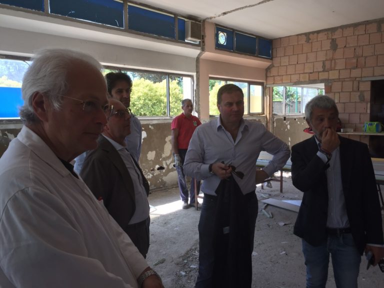 Aversa, Graziano al Moscati: “Risorse per il personale. Costruiremo sanità efficace ed efficiente”