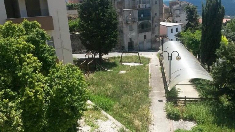 Caiazzo Pronta la sistemazione del Parco giochi della Rimembranza