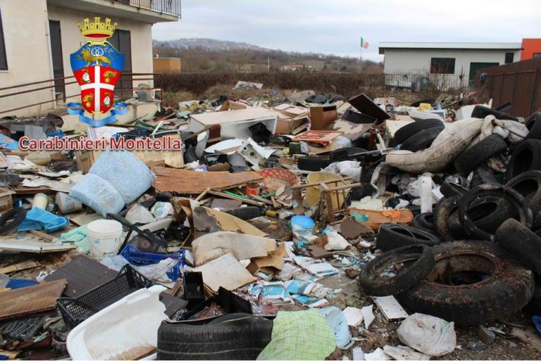 Caposele: raccoglieva e stoccava rifiuti senza alcuna autorizzazione, denunciato