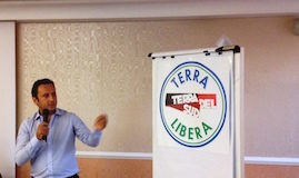 ‘Terra Libera’ parte il tour di Bosco nei comuni che voteranno in primavera