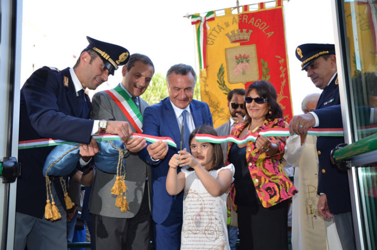 Afragola: viceministro Bubbico inaugura il Commissariato Salicelle FOTO