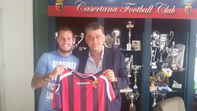 La Casertana ingaggia il terzino Mario Finizio