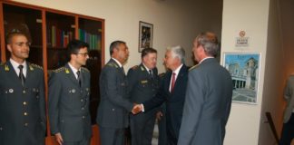 Caserta: il prefetto De Felice visita la Caserma della Gdf