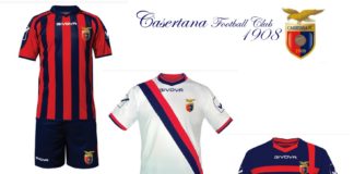 Casertana e Givova ancora insieme, ecco le nuove maglie