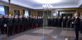 Carabinieri, eoncomio del comandante generale Del Sette a tre militari casertani: NOMI E FOTO