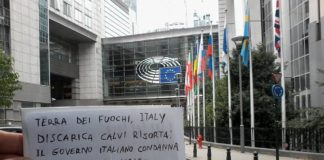 Ex Pozzi Calvi Risorta, la protesta approda davanti al Parlamento Europeo: salvare la Terra dei Fuochi