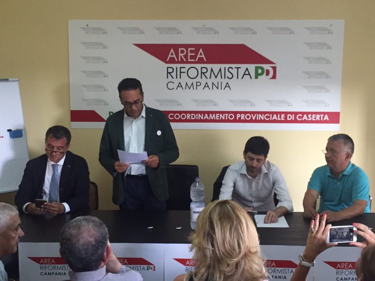 Area Riformista serra le fila e inaugura sede a Caserta, ecco chi era presente. Speranza: accordo con Verdini film dell’orrore FOTO