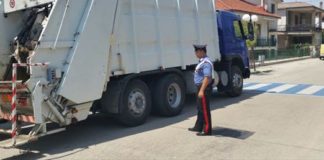 San Felice a Cancello, mezzo della nettezza urbana senza assicurazione: scatta sequestro
