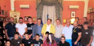 Cappello saluta e omaggia i campioni della boxe Carini e Parrinello