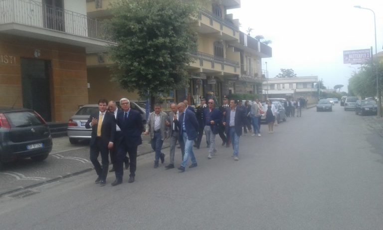 Casapesenna: il Prefetto De Felice incontra l’amministrazione. De Rosa: evento storico