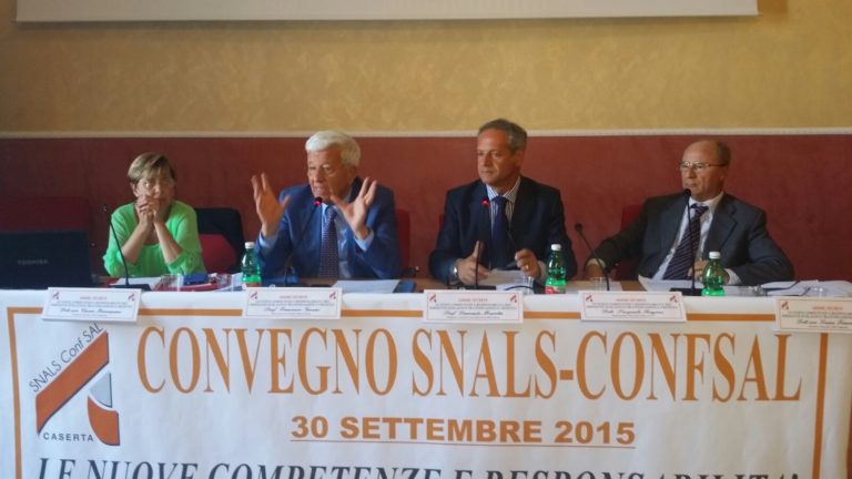 “Dirigenti scolastici tra innovazione e criticità”, successo per il convegno dello Snals a Maddaloni