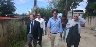 FOTO Emergenza ambientale, Bonavitacola a Parete: da qui parte la nuova Campania