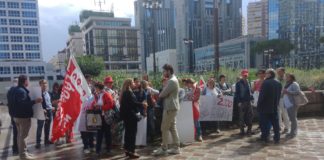Napoli: vertenza Villa Bianca, audizione in Commissione Sanità: presidio dei lavoratori