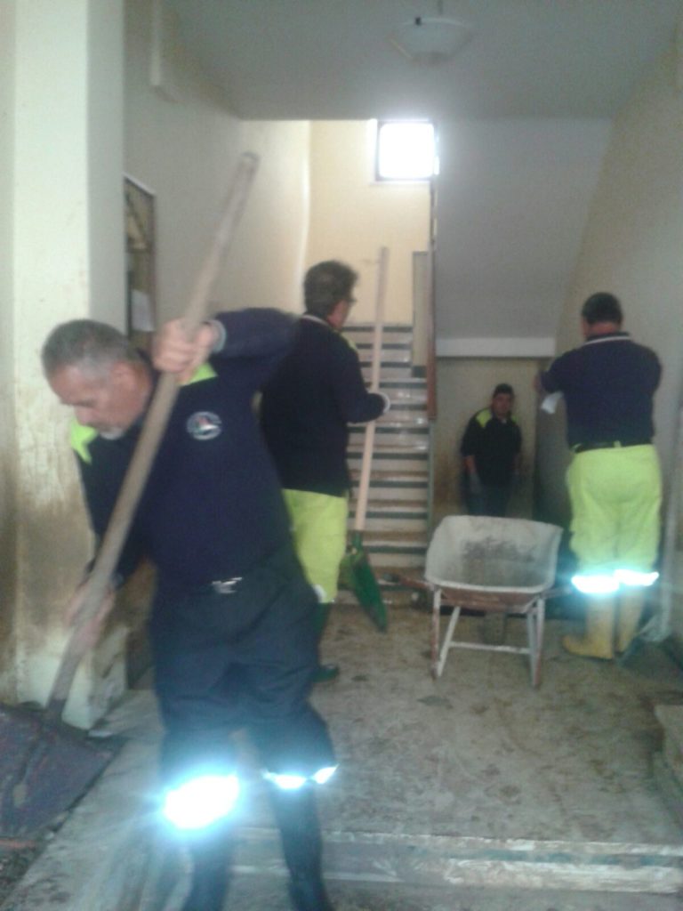 La Protezione Civile di Gioia Sannitica in soccorso agli alluvionati del Sannio