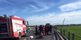 Mondragone: terribile incidente stradale, muore centauro di Trentola Ducenta