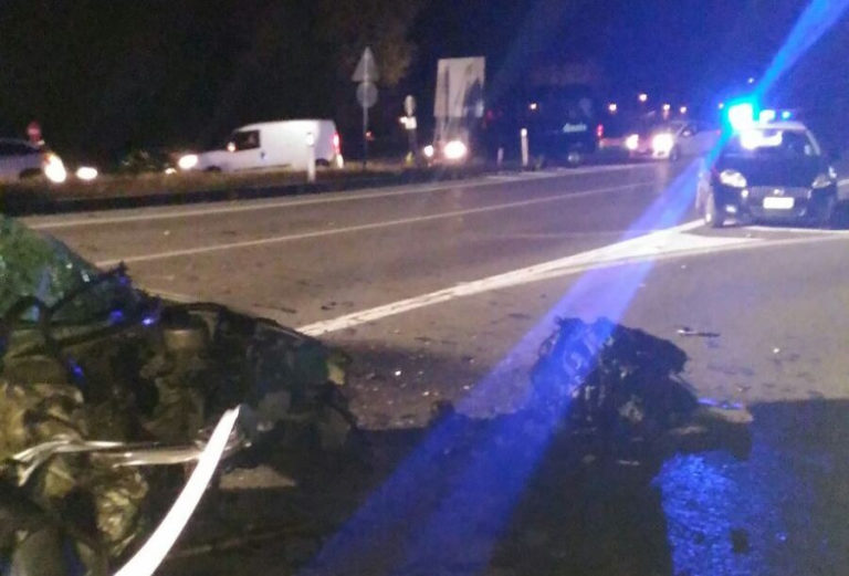 Terribile incidente sull’Ofantina all’altezza di Nusco, due automobilisti in ospedale