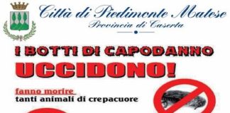Piedimonte Matese: il sindaco vieta i botti