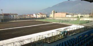 Piedimonte Matese: prosegue il restyling dello stadio comuale