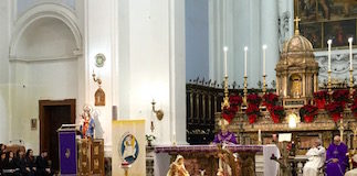 Villaggio dei Ragazzi, il vescovo D’Alise benedice gli studenti