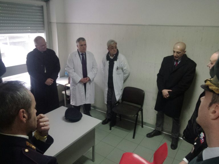 Aversa: inaugurato il drappello di polizia dell’ospedale Moscati