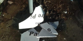 Maddaloni: vandalizzata piazzeta San Pio in via Grotticella