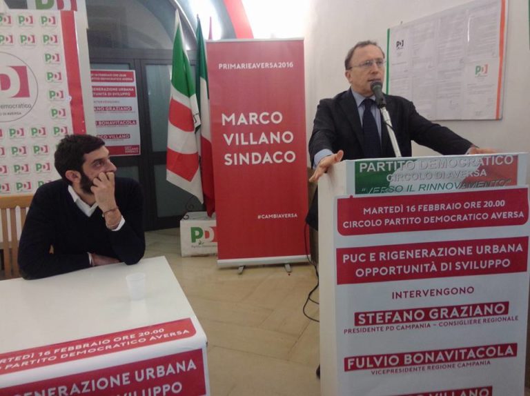 VIDEO Aversa, Bonavitacola: “Progetto pilota per rigenerazione urbana. Filiera istituzionale fondamentale”