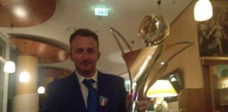 Orta, il consigliere Ferdinando D’Ambrosio esulta per la vittoria di Sergio Minichino ai campionati mondiali di hairstyle