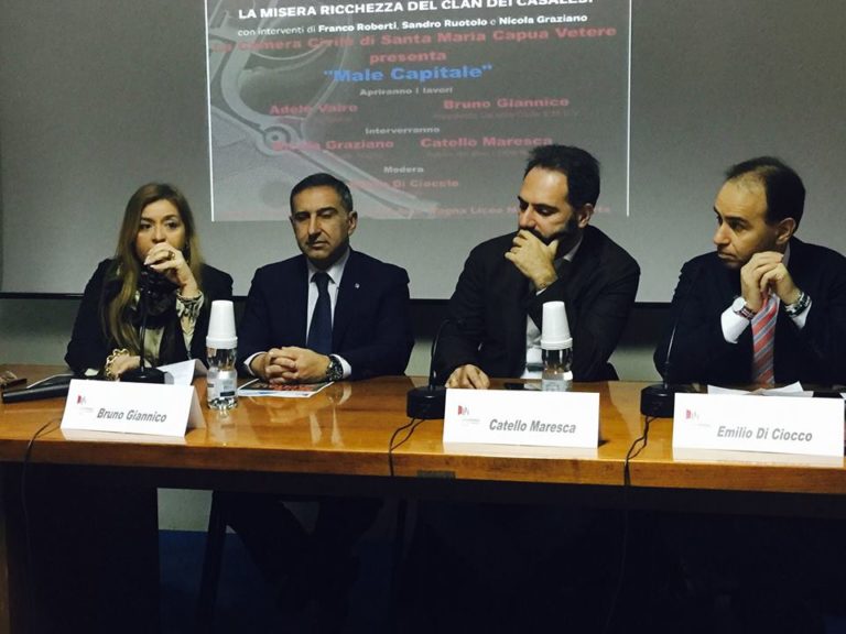 Caserta, il pm Maresca al Manzoni: “Il mio impegno per il Tribunale di Santa Maria Capua Vetere”