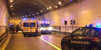 Tragedia in Irpinia, schianto frontale in galleria: muore 25enne