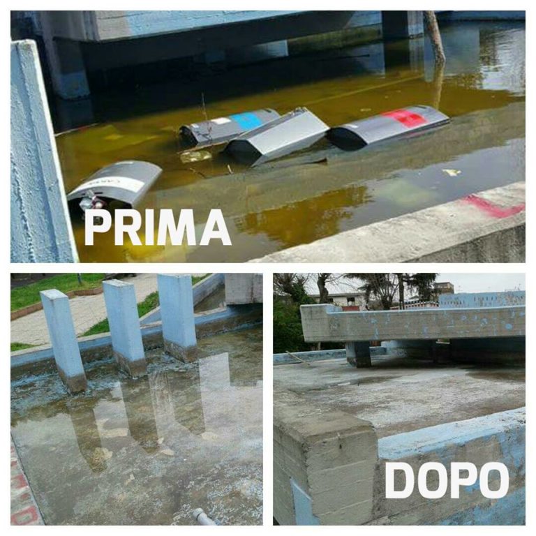 FOTO Frattamaggiore: nuovamente vandalizzata la villa comunale. Il sindaco: combattere inciviltà