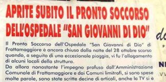 Frattamaggiore, i medici di base chiedono la riapertura del Pronto Soccorso