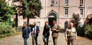 Caserta: Carlo Marino all’ospedale militare e al parco Cerasole