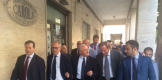 Il consigliere regionale Luigi Bosco con De Luca a Casagiove e Caserta