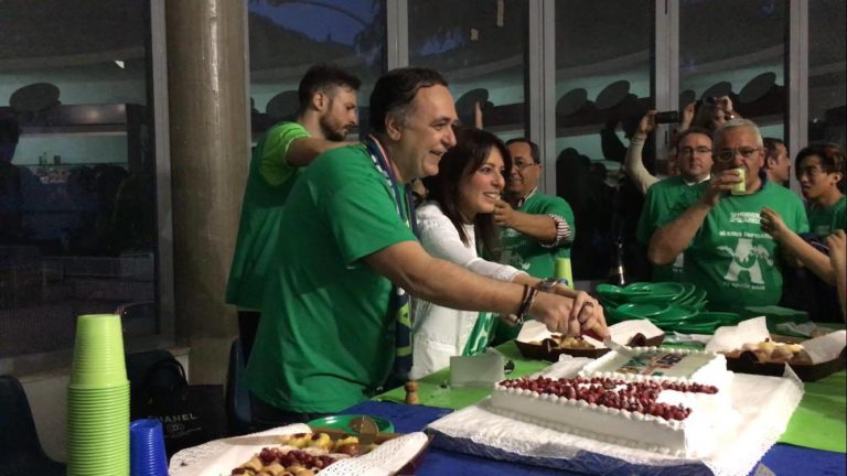 Mobilya Aversa, festa per la promozione in Serie A