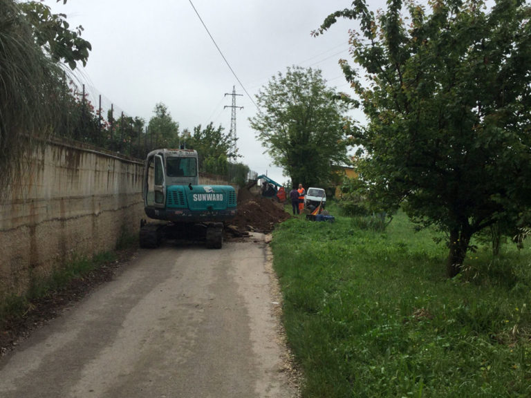 Piedimonte Matese: iniziano interventi in via Limate
